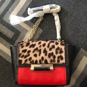 Diane Von Furstenberg 440 Mini Bag Leopard Paprika